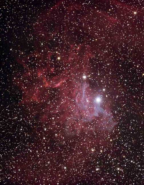 IC405 (Flaming Star) & IC410 nebulae | My Astrophotograpy